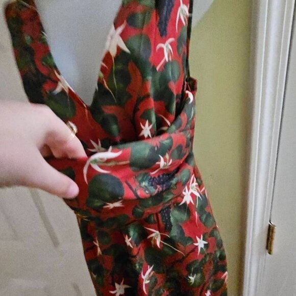 Shivan & Narresh X Koovs Indian Lush Vineyard Maxi Dress Medium - Picture 10 of 16